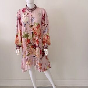 Camilla Multicolor Floral Long Sleeve Dress